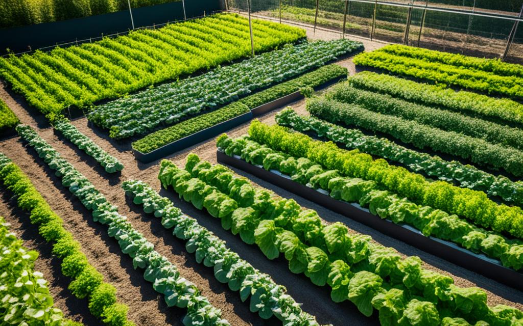 Tuinbonen in de moestuin