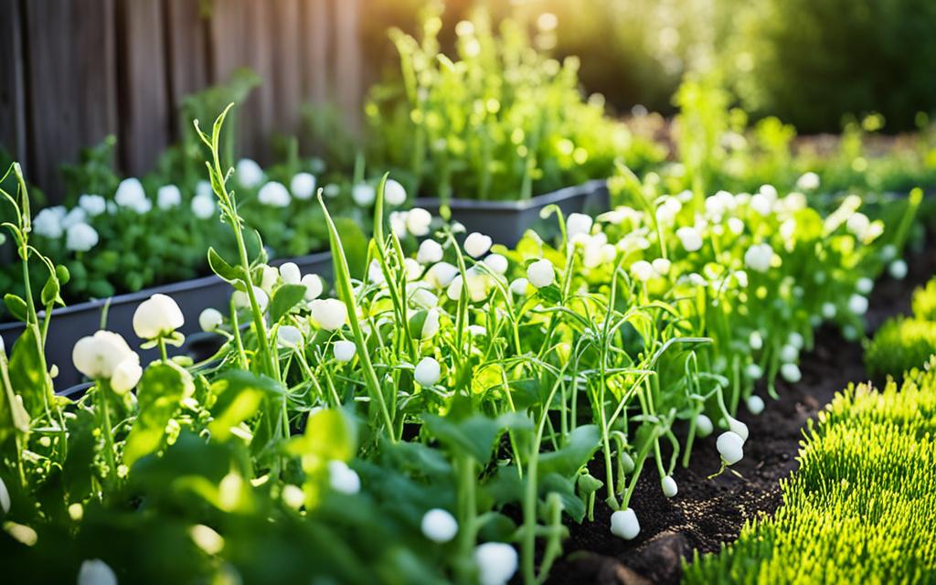 Zelf doperwten kweken in je moestuin