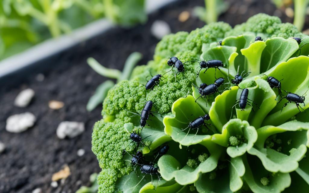 plagen in de moestuin