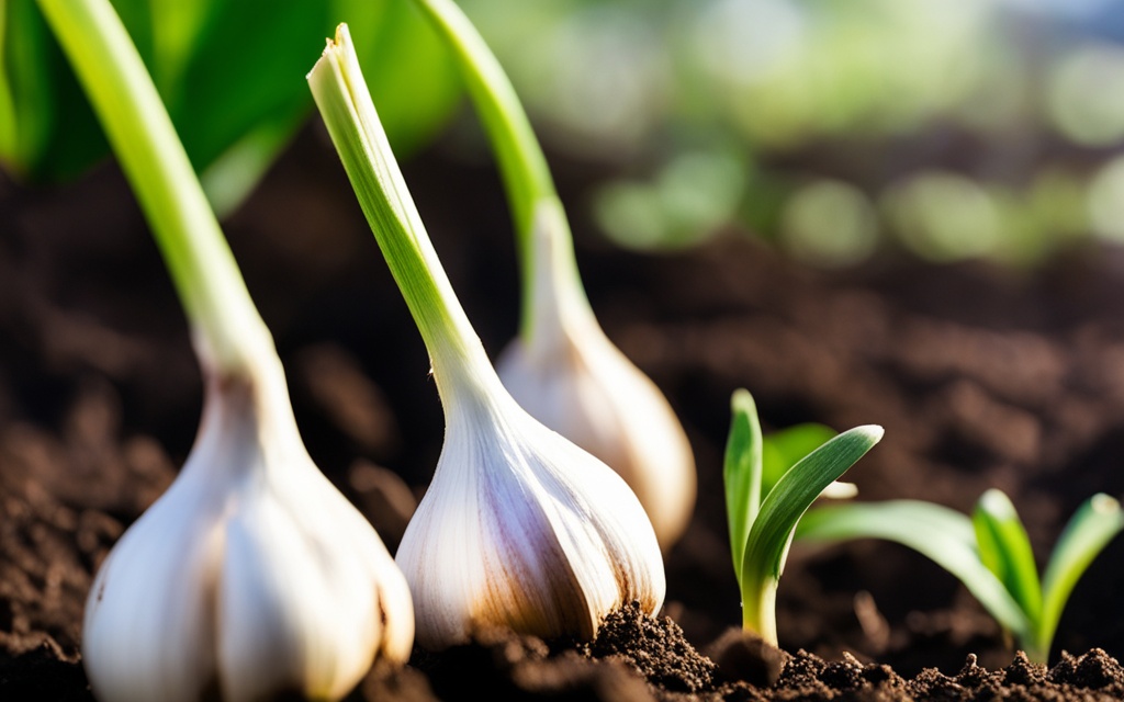 zelf knoflook kweken in je moestuin