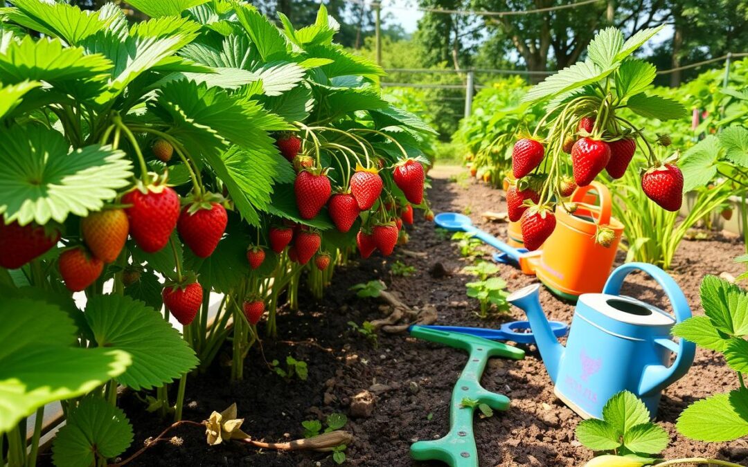 Zelf aardbeien kweken in je moestuin